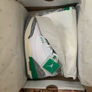 Jordan 3 lucky green